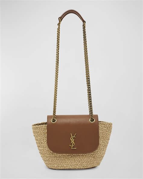 ysl basket weave bag|Saint Laurent Panier Mini YSL Flap Crossbody Basket .